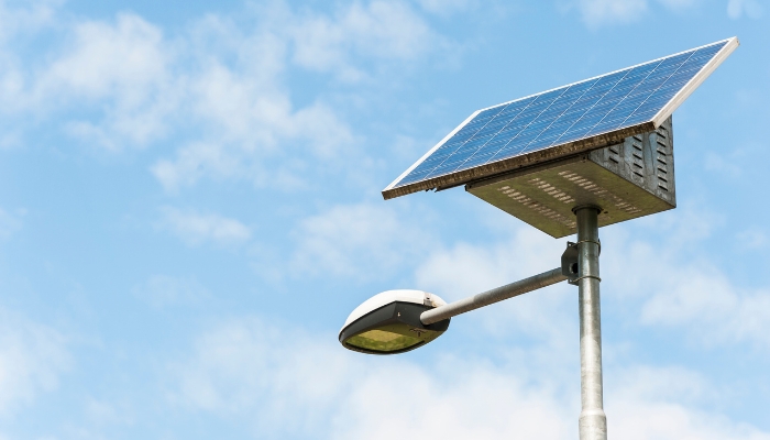 Solar Light Service Page